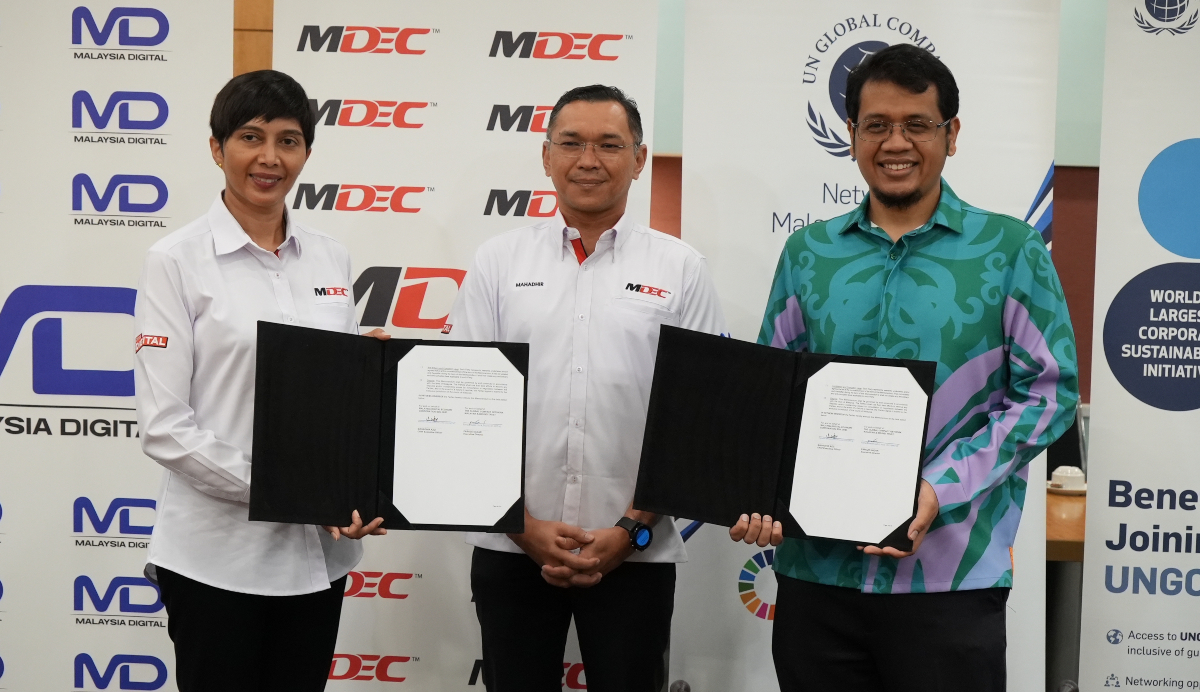 MDEC - UNGCMYB、デジタル経済における持続可能性と気候変動対策の採用を加速するためのMOUに署名